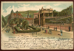 BUDAPEST 1902. Old Litho Postcard - Hungary