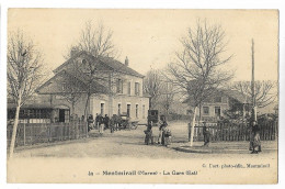 CPA 51 MONTMIRAIL La Gare (Est) - Montmirail