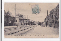 St-ERME : La Gare, Arrivée Du Train De Laon - Etat - Autres & Non Classés