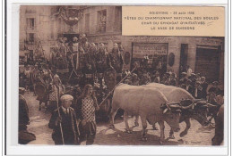 SOISSONS : 23 Aout 1936, Fete Du Championnat National Des Boules Char Du Syndicat D'initiatives - Etat - Soissons