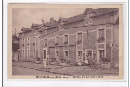 MONTREUIL-aux-LIONS : Hotel De La Croix D'or - Tres Bon Etat - Autres & Non Classés