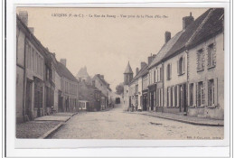 LICQUES : La Rue Du Bourg, Vue Prise De La Place D'en-bas - Tres Bon Etat - Lillers