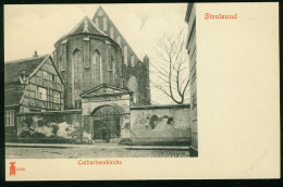 Ak Germany, Stralsund | Catharinenkirche #ans-2028 - Stralsund