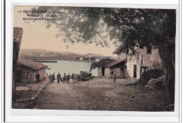 HENDAYE : Santiago, Le Bac Embarcadere Pour Irun (toillée) - Tres Bon Etat - Hendaye