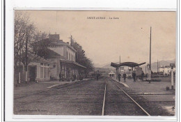 ALPES DE HAUTE PROVENCE : SAINT-AUBAN : La Gare - Tres Bon Etat - Autres & Non Classés