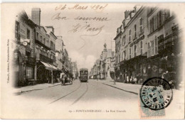 FONTAINEBLEAU: La Rue Grande - Très Bon état - Fontainebleau