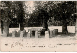 FONTAINEBLEAU: Forêt De Fontainbleau Table Du Roi - Très Bon état - Fontainebleau