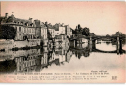 LA FERTE SOUS JOUARRE: Le Château De L'ile Et Le Pont - Très Bon état - La Ferte Sous Jouarre