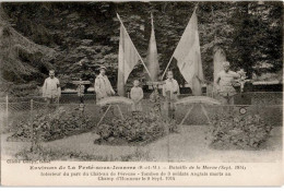 LA FERTE SOUS JOUARRE: Intérieur Du Parc Du Château De Péreuse Tombes De 3 Soldats - Très Bon état - La Ferte Sous Jouarre