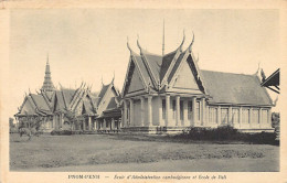 Cambodge - PHNOM PENH - Ecole D'administration Cambodgienne Et école De Pali - Ed. Nadal 74 - Cambodja