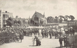 England - PORTSMOUTH Garrison Church - Military Parade - Portsmouth