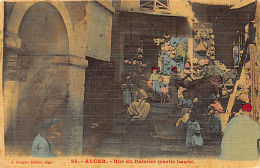 Algérie - ALGER - La Casbah - Rue Du Palmier (partie Haute) - Ed. J. Bringau 24 Toilée Couleur - Alger