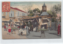 Liban - BEYROUTH - Café Turc Sur La Place Des Canons - Ed. La Poste Française 24 - Líbano