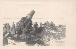 Ukraine - World War One - An Austrian 30.5 Cm Mortar In Firing Position On The Danube River (Dunajetz) - Publ. F. J. Mar - Ukraine