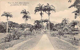 Saint Kitts - BASSETERRE - View In Pall Mall Square - Publ. A. Moure Losada 100A - Saint Kitts And Nevis