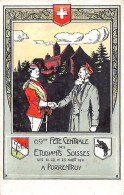 PORRENTRUY (JU) 69ème Fête Centrale Des Etudiants Suisses - Août 1911 - Ed. A. Frossard  - Porrentruy