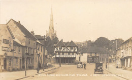 England - THAXTED (Essex) Town Street And Guild-Hall - REAL PHOTO - Altri & Non Classificati