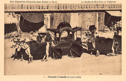 India - Sacred Heart Mission In Rajputana - Rich Indian Ox Cart - Publ. The French Capuchins In India  - Indien