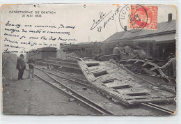 KONTICH (Ant.) Spoorwegongeluk Van 21 Mei 1908 - Spoorwegongeval - Kontich