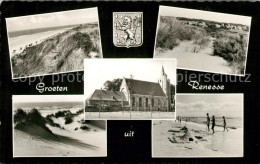 73333581 Renesse Strand Duenen Kirche Wappen Renesse - Andere & Zonder Classificatie