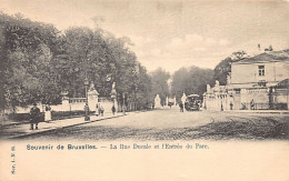 BRUXELLES - La Rue Ducale Et L'entrée Du Parc - Tramway 710 - Ed. Vanderauwera Série 1 N. 25 - Lanen, Boulevards