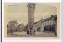 FRENEUSE : L'horloge (toillée) - Tres Bon Etat - Freneuse