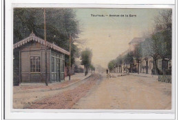 TOURNUS : Avenue De La Gare (toillée) - Tres Bon Etat - Sonstige & Ohne Zuordnung