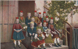 AK Schwälmer Kinder - Schwalm Hessen - Trachten - Ca. 1920 (69180) - Trachten