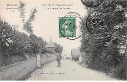 SAINT AUBIN SUR MER - Le Chemin De La Mer - Très Bon état - Saint Aubin