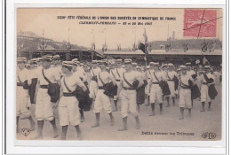 CLERMONT-FERRAND : XXXIIIe Fete Federale De L'union Des Société De Gymnastique De France 19,20 Mai 1907 - Tres Bon Etat - Other & Unclassified