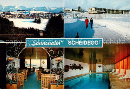 73333493 Scheidegg Allgaeu Kurklinik Sonnenalm Schwimmbad Scheidegg Allgaeu - Other & Unclassified