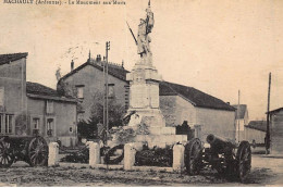 MACHAULT : Le Monument Aux Morts - Tres Bon Etat - Altri & Non Classificati