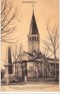 LANGY : Le Monument Aux Morts De La Grande Guerre 1914-1918 Et L'eglise - Tres Bon Etat - Sonstige & Ohne Zuordnung