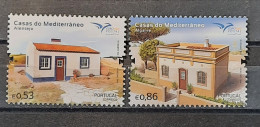 2018 - Portugal - MNH - EUROMED POSTAL - Houses In Mediterranean - 2 Stamps - Unused Stamps