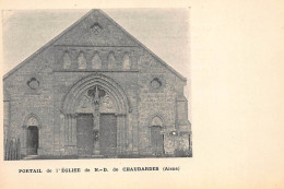 NOTRE-DAME-de-CHAUDARDES : Portail De L'eglise - Tres Bon Etat - Autres & Non Classés