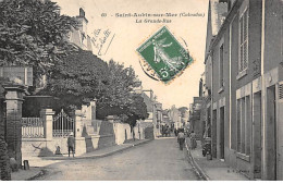 SAINT AUBIN SUR MER - La Grande Rue - Très Bon état - Saint Aubin