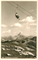 73333304 Nebelhorn Sessellift Gebirgspanorama Allgaeuer Alpen Nebelhorn - Oberstdorf