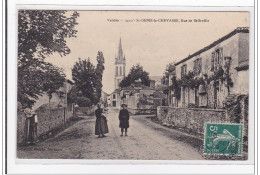 St-DENIS-la-CHEVASSE : Rue De Belleville - Tres Bon Etat - Other & Unclassified