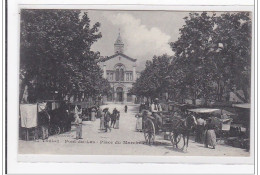 TOULON : Pont-du-las, Place Du Marché Et L'eglise - Tres Bon Etat - Toulon