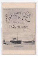 LE HAVRE : Souvenir Du Havre, Valse Lente Pour Le Piano D. SICILIANO - Tres Bon Etat - Ohne Zuordnung