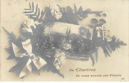De CHARTRES Je Vous Envoie Ces Fleurs - Très Bon état - Chartres