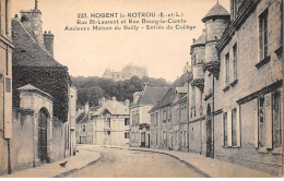 NOGENT LE ROTROU - Rue Saint Laurent Et Rue Bourg Le Comte - Très Bon état - Nogent Le Rotrou