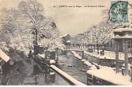 LISIEUX Sous La Neige - Le Boulevard Pasteur - Très Bon état - Lisieux