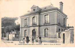 SAINT AUBIN SUR MER - Mairie Et Ecole De Garçons - Très Bon état - Saint Aubin