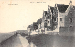 CABOURG - Digues Et Villas - Très Bon état - Cabourg