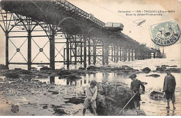 TROUVILLE SUR MER - Sous La Jetée Promenade - Très Bon état - Trouville