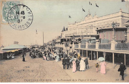 TROUVILLE SUR MER - La Promenade De La Plage Et Le Casino - Très Bon état - Trouville