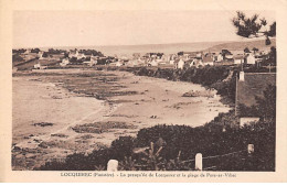 LOCQUIREC - La Presqu'Ile De Locquirec Et La Plage De Pors Ar Viliec - Très Bon état - Locquirec