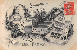 Souvenir De MORLAIX - Les Sabots D'Anne De Bretagne - Très Bon état - Morlaix