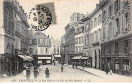 CHARTRES - La Rue Delacroix Et Rue Du Bois Merrain - Très Bon état - Chartres